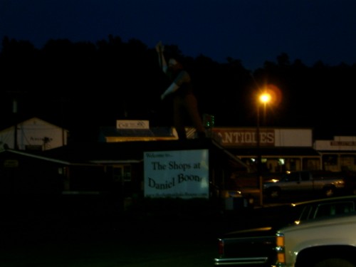 as we had seen the birthplace of davey crocket