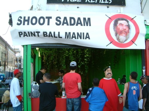 shoot the freak used to be the big attraction