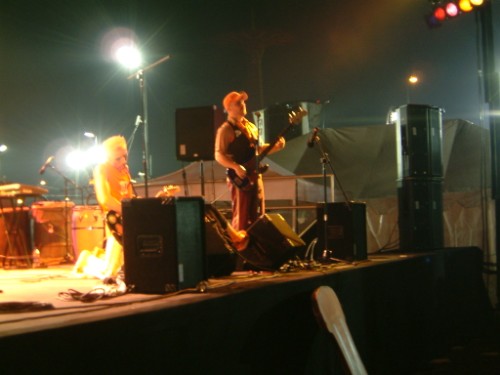 mike sandwich takes the (enormous) stage