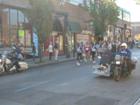 right before the leaders of the pack