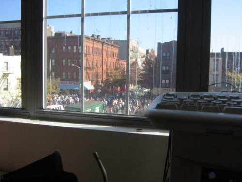 this is a view of the marathon