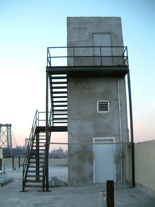 elevator shaft tower
