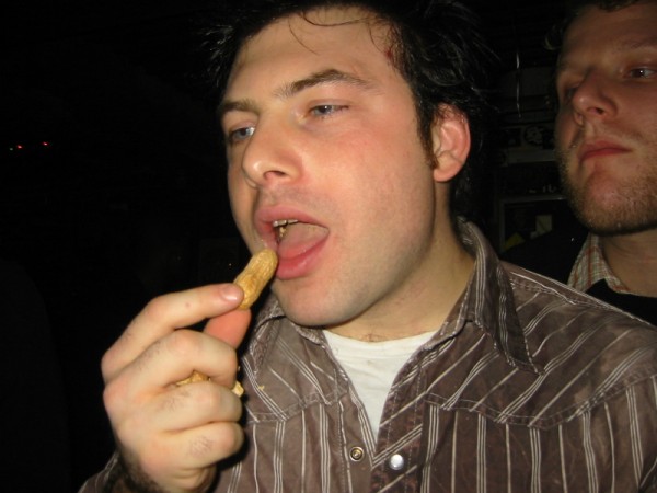 but still, peanuts were eaten
