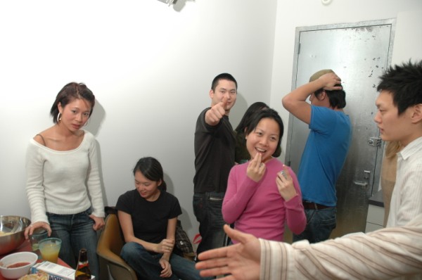 housewarming party/um...