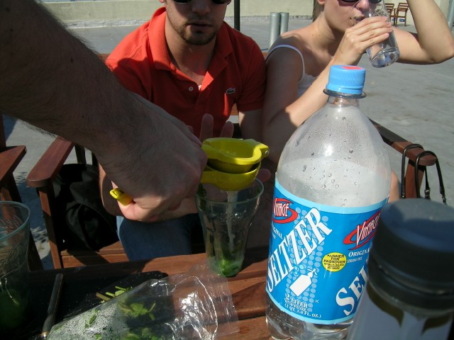 mojitos on the roof