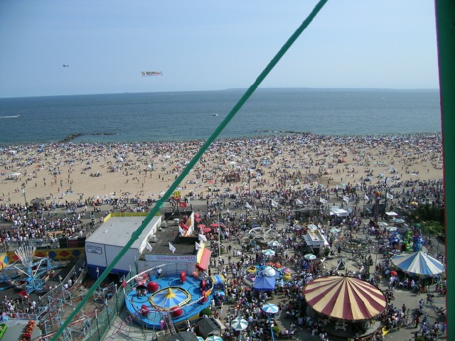 from the wonder wheel