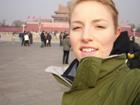 megan in tiananmen square