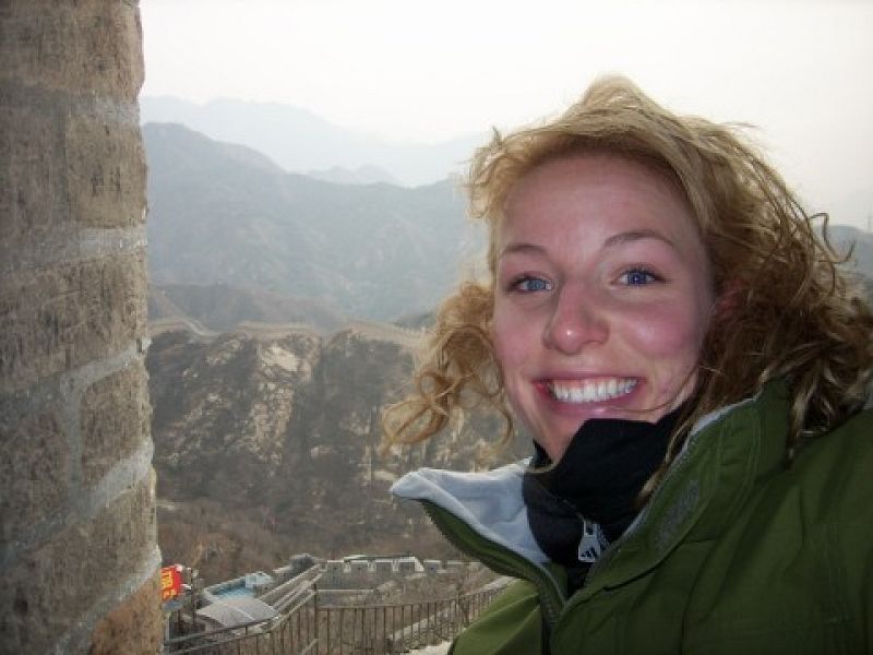 megan at the great wall 1