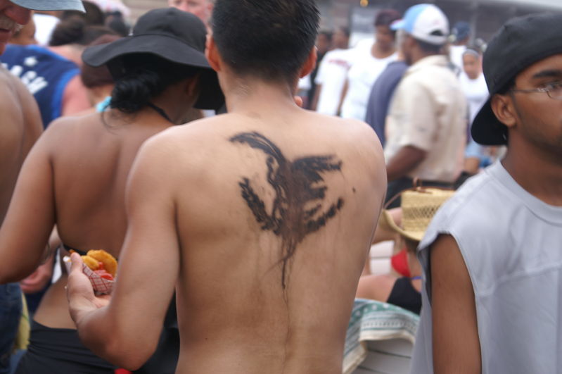 it sucks when your manly tattoo