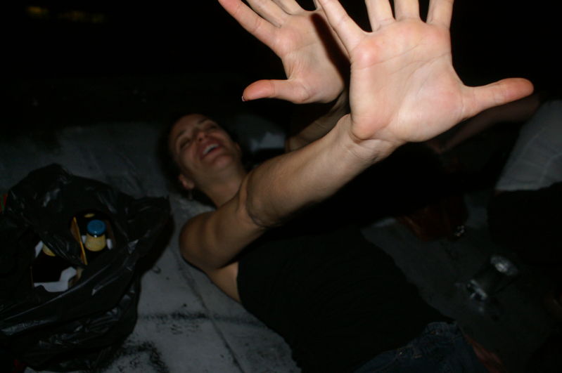 the birthday girl goes down