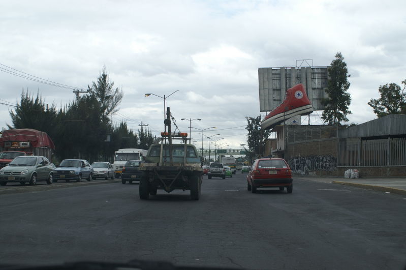 Leaving Mexico City