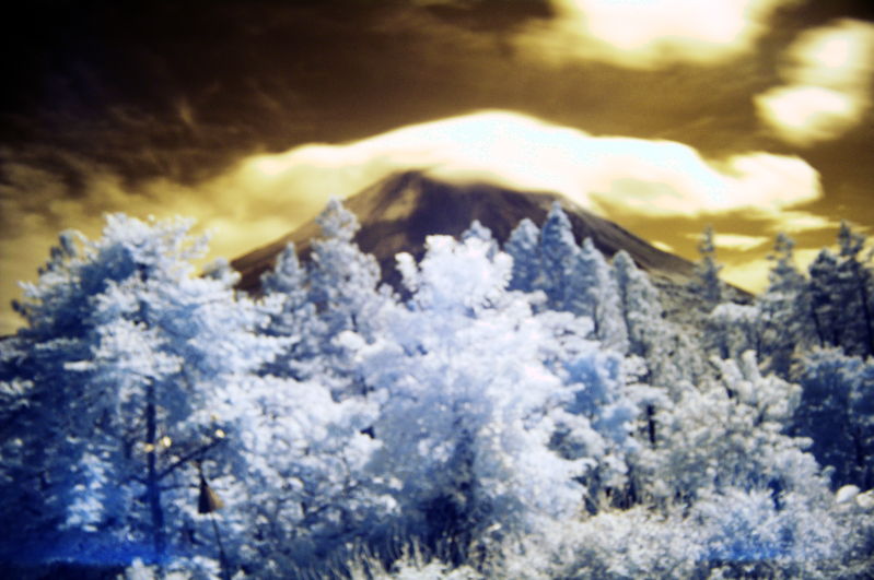 infrared volcano