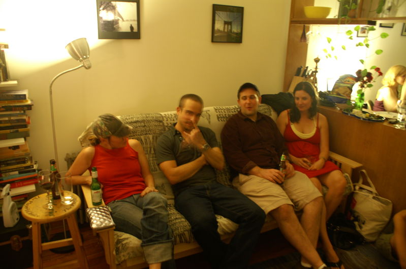 we had a party